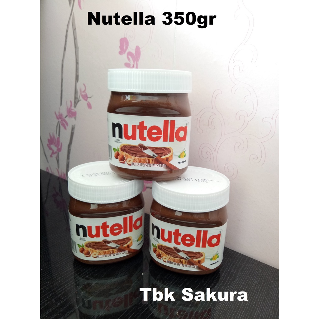 Jual Selai Coklat Nutella 350gr Shopee Indonesia