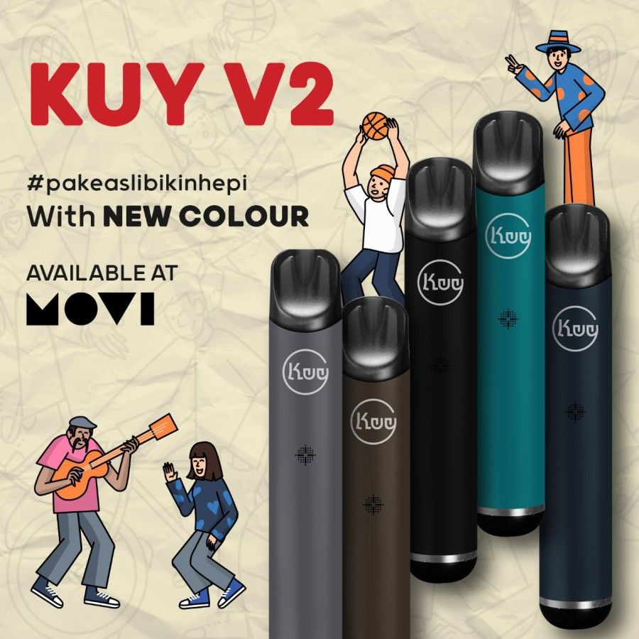 Jual KUY V1 POD BY MOVI AUTHENTIC TERMASUK CARTRIDGE Shopee Indonesia