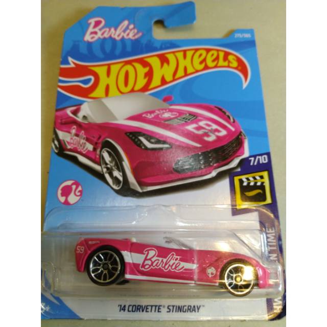 Jual Hot Wheels Corvette Stingray Barbie Shopee Indonesia