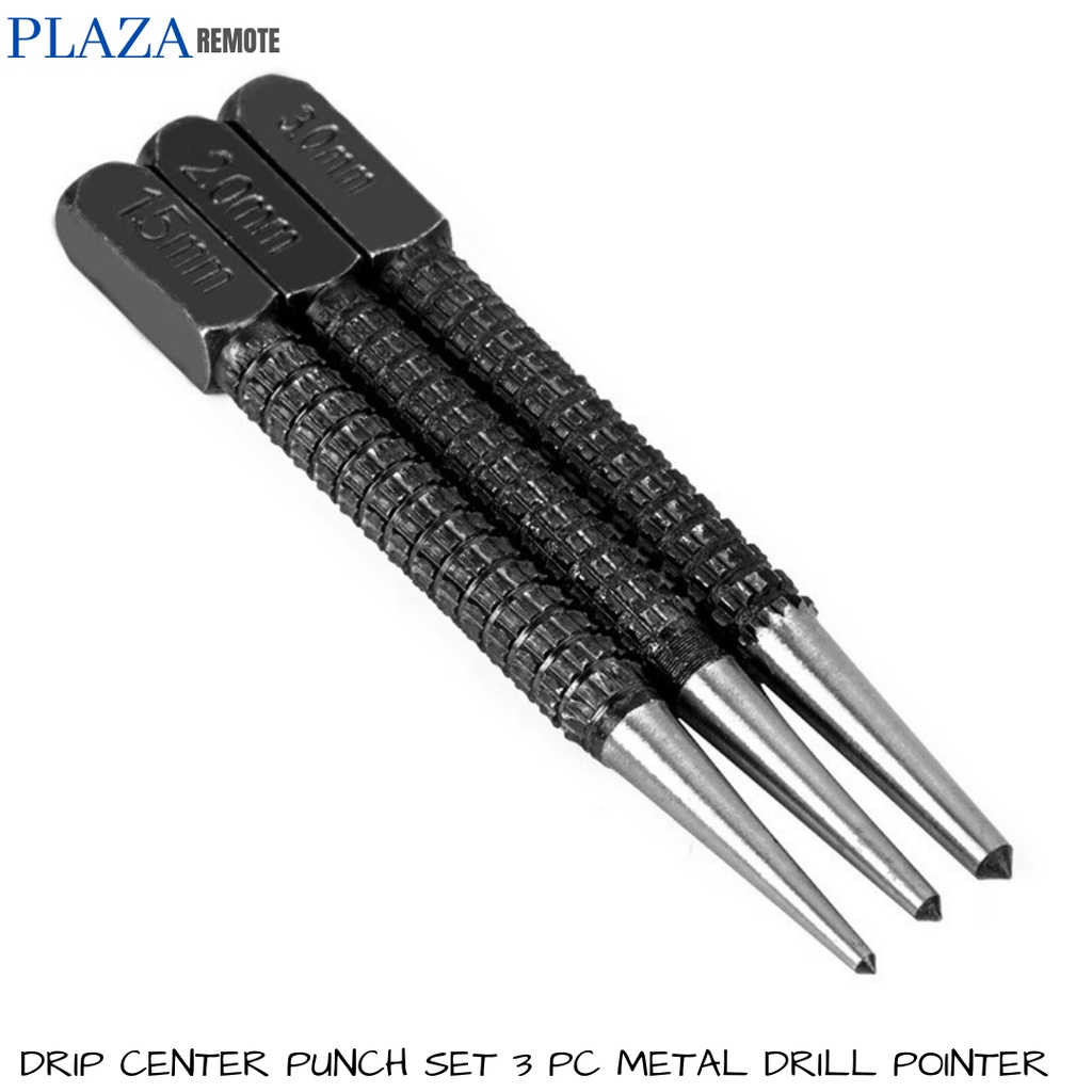 Jual Penanda Titik Bor Set Isi Pc Drip Impact Center Punch Metal