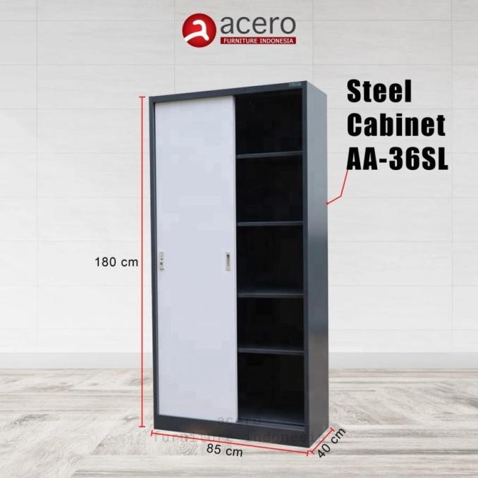 Jual Lemari Arsip Besi Acero Aa 36 Sw Pintu Swing Ayun Ja310Bh43U