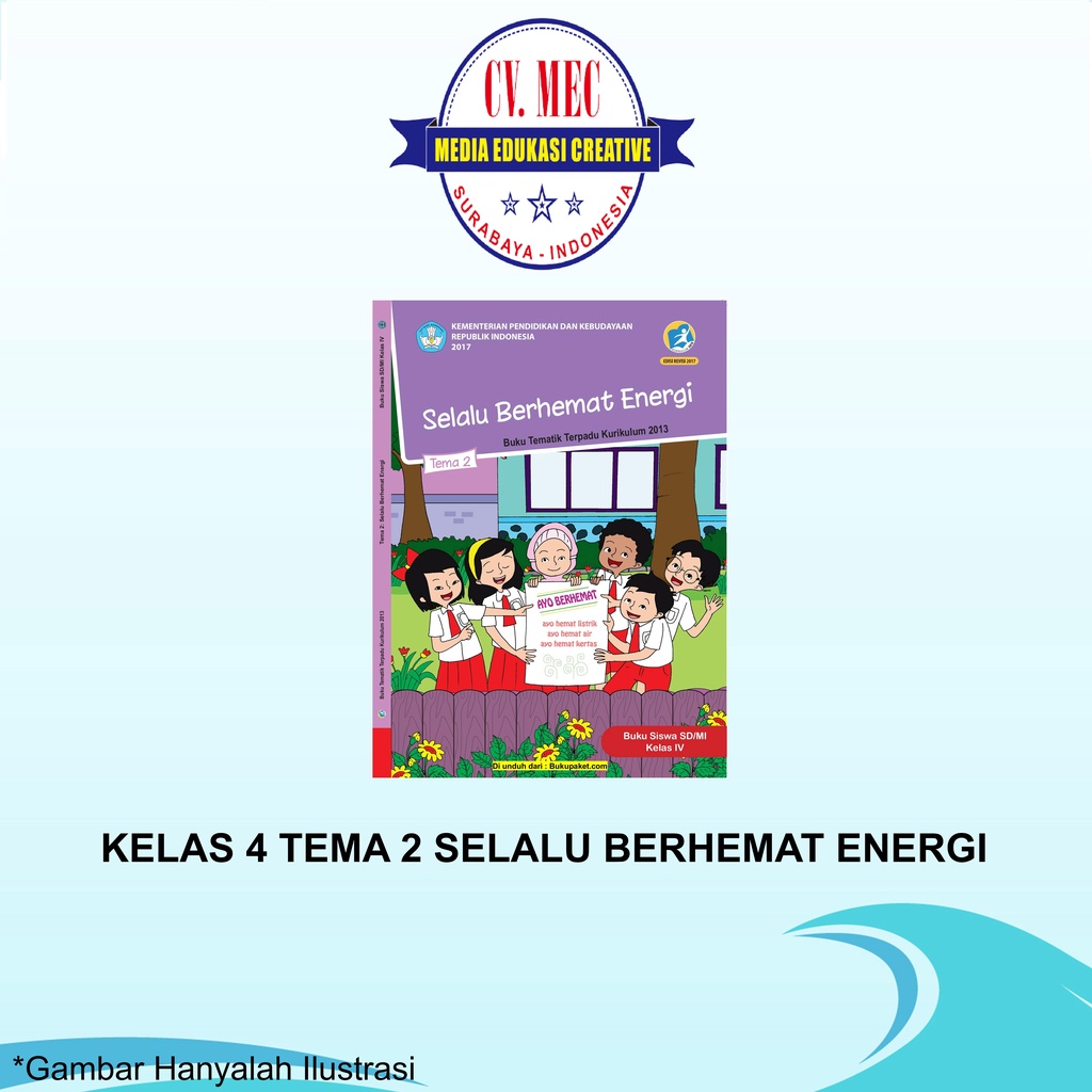 Jual Buku Siswa Sd Mi Kelas Tema Selalu Berhemat Energi Zona