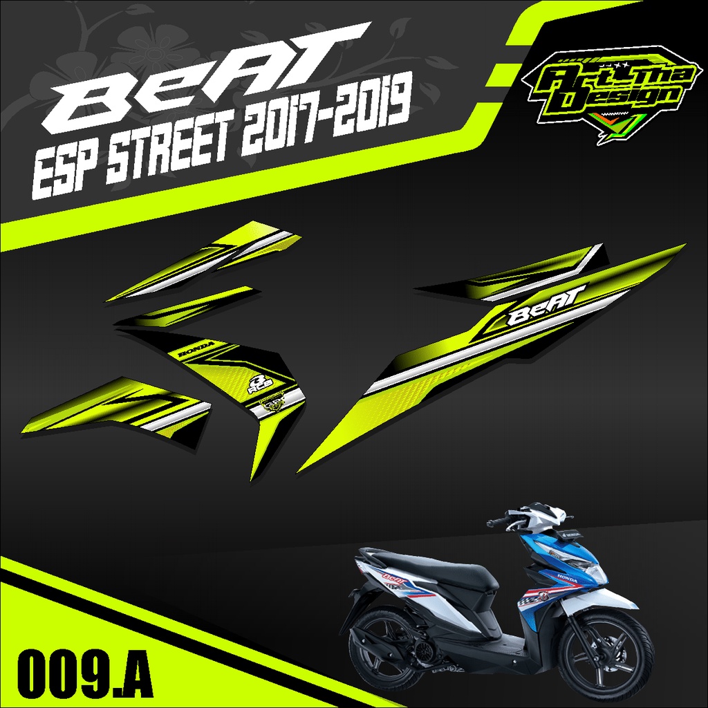 Jual Sticker Striping Honda Beat Esp Street Stiker Variasi