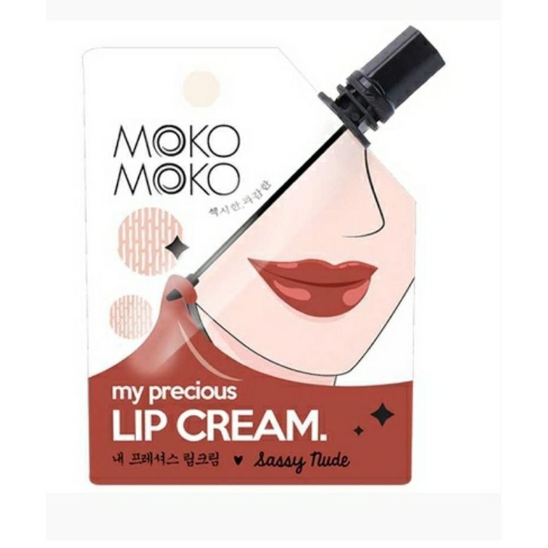 Jual Moko Moko My Precious Lip Cream Sassy Nude Ml Shopee Indonesia