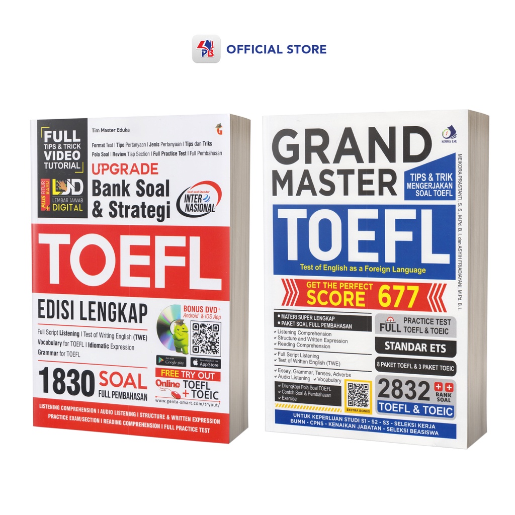 Jual Buku Bahasa Inggris Upgrade Bank Soal Strategi TOEFL Edisi