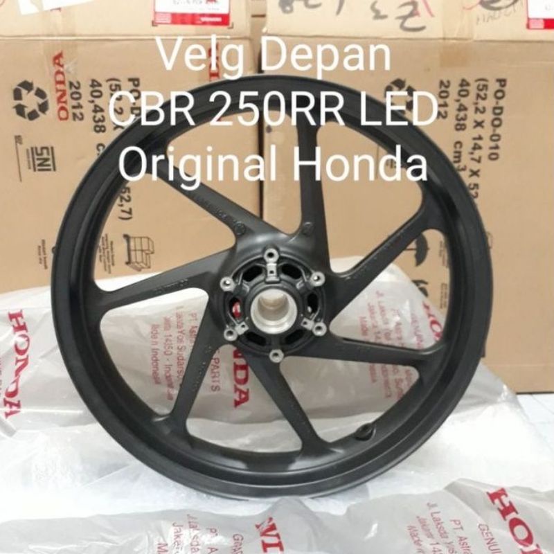 Jual Velg Depan Cbr Rr K Original Honda Roda Pelek Pelk All New