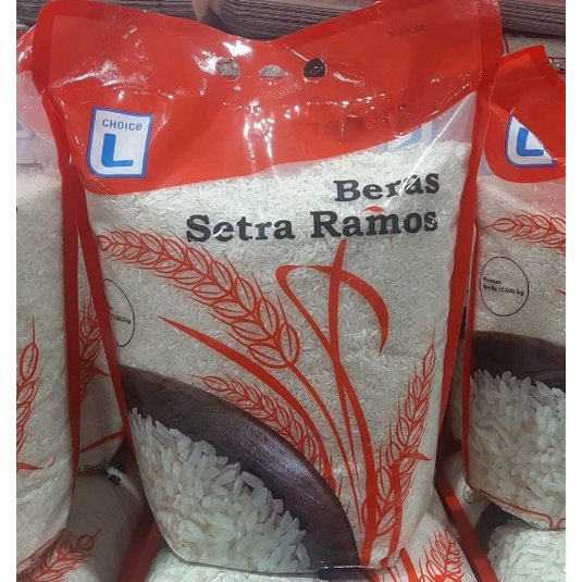 Jual Beras Brand Setra Ramos Choice L Kemasan Kg Shopee Indonesia