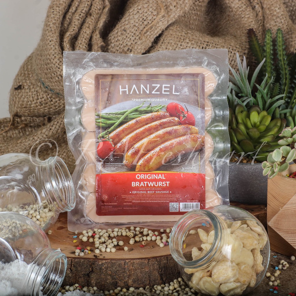 Jual Hanzel Original Bratwurst Gram Shopee Indonesia