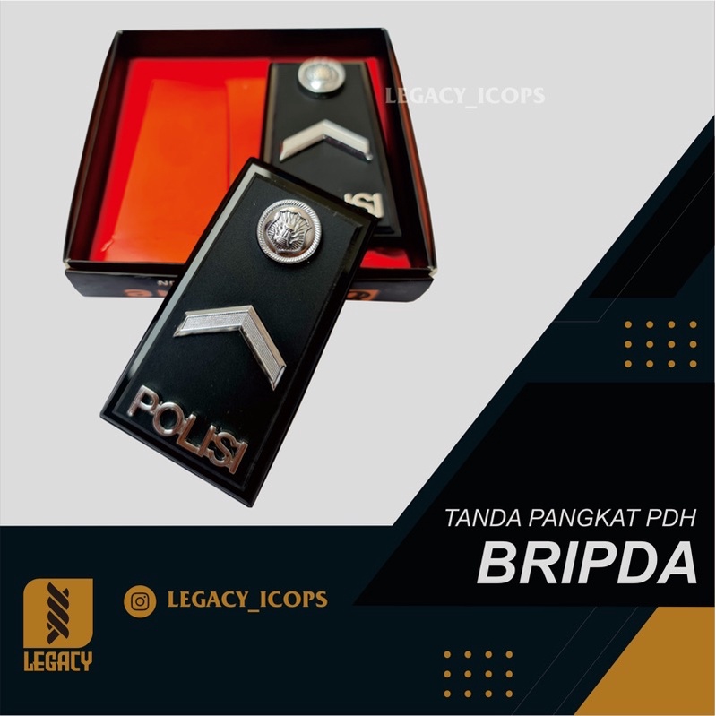 Jual Tanda Pangkat Bripda Pdh Shopee Indonesia