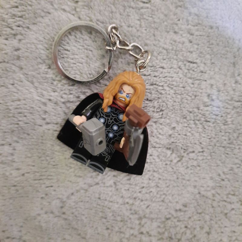 Jual Gantungan Kunci Minifigure Lego Keychain Marvel Thor Stormbreaker