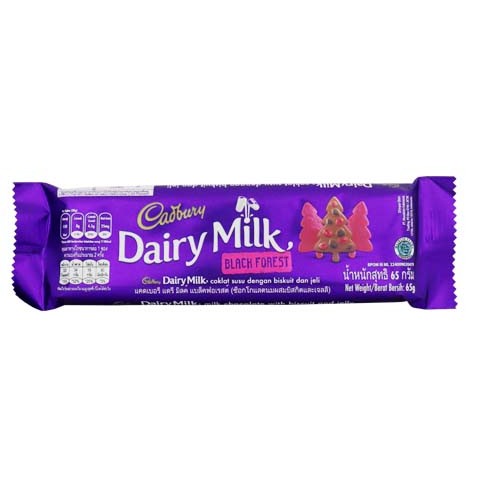 Jual Cadbury Dairy Milk Black Forest Gr Shopee Indonesia