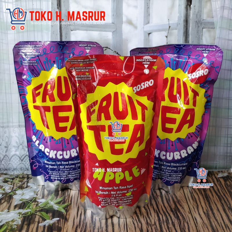 Jual Teh Sosro Fruit Tea Ml Shopee Indonesia