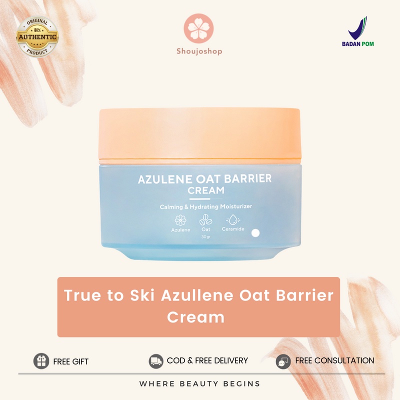 Jual True To Skin Azulene Oat Barrier Cream Shopee Indonesia