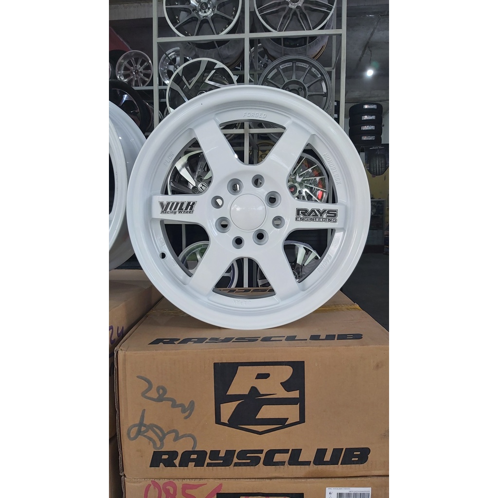 Jual Velg Te37 R15 Putih Indonesia Shopee Indonesia