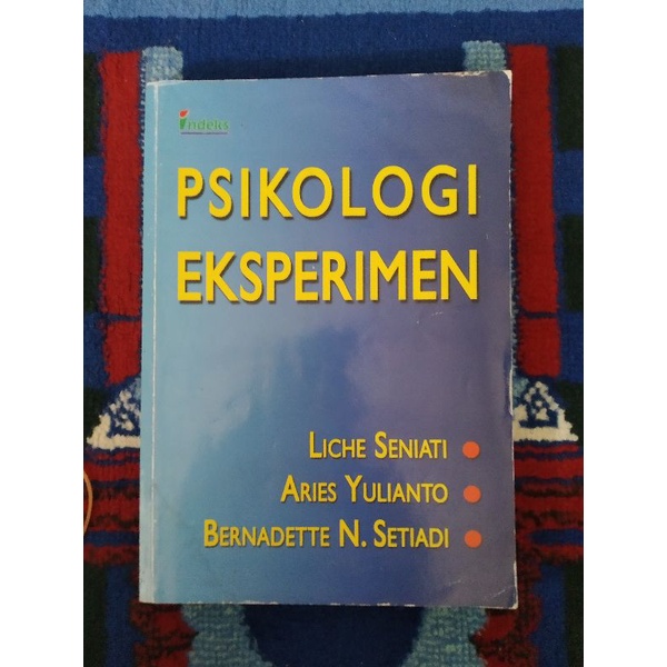 Jual Buku Psikologi Eksperimen Indonesia Shopee Indonesia