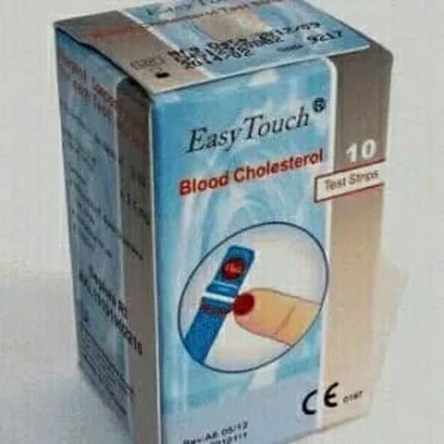 Jual Strip Cholesterol Easy Touch Isi 10 Strip Shopee Indonesia