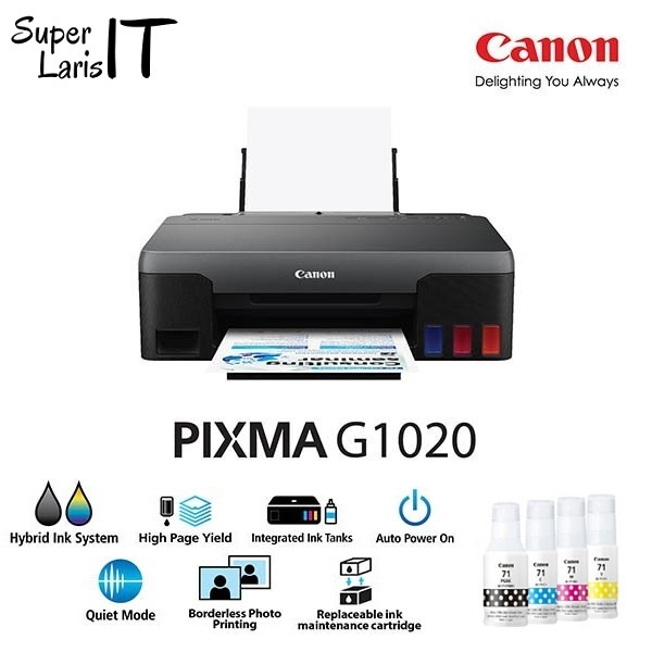 Jual Printer Canon PIXMA G1020 G 1020 Infus Print Only Pengganti G1010