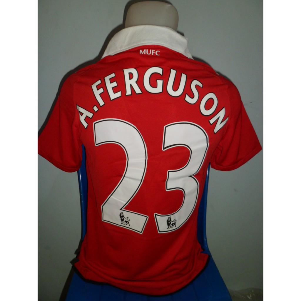 Jual Jersey MU Home 2010 2011 A FERGUSON 23 Grade AAA Shopee Indonesia