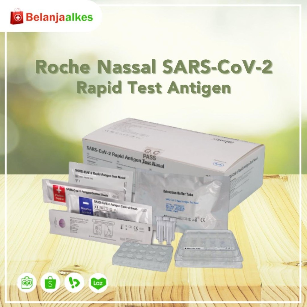 Jual Rapid Antigen Test Nasal Covid Roche Sars Cov Test