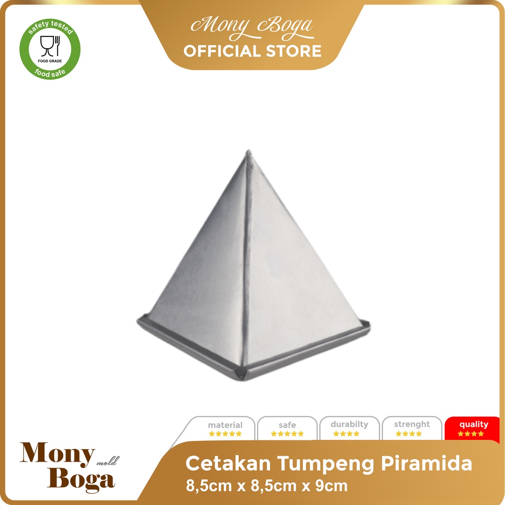 Jual Cetakan Tumpeng Piramida Mini Loyang Tumpeng Piramida Shopee