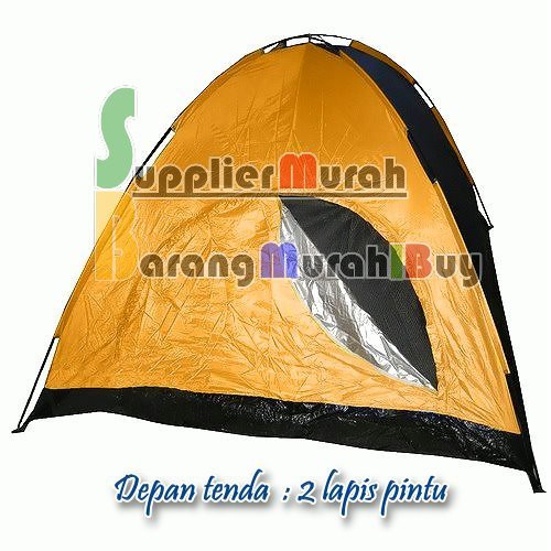 Jual Tenda Camping Kemping Dome Lipat Orang Dengan Alas Tenda