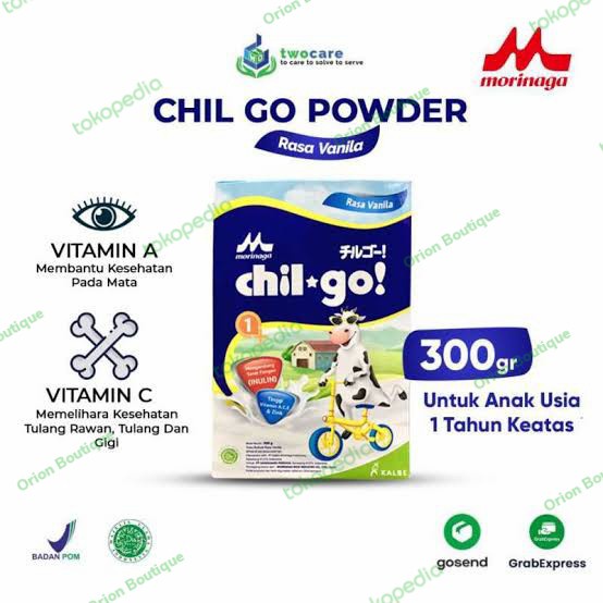 Jual Morinaga Chil Go Chilgo Susu Bubuk Powder 1 Vanila Madu 300 Gr