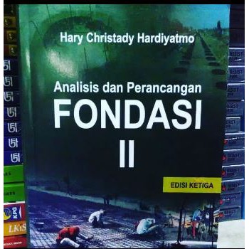 Jual Buku ANALISIS Dan PERANCANGAN FONDASI 2 Hary Cristady H