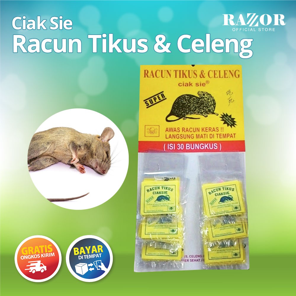 Jual RACUN TIKUS DAN CELENG CIAK SIE Shopee Indonesia