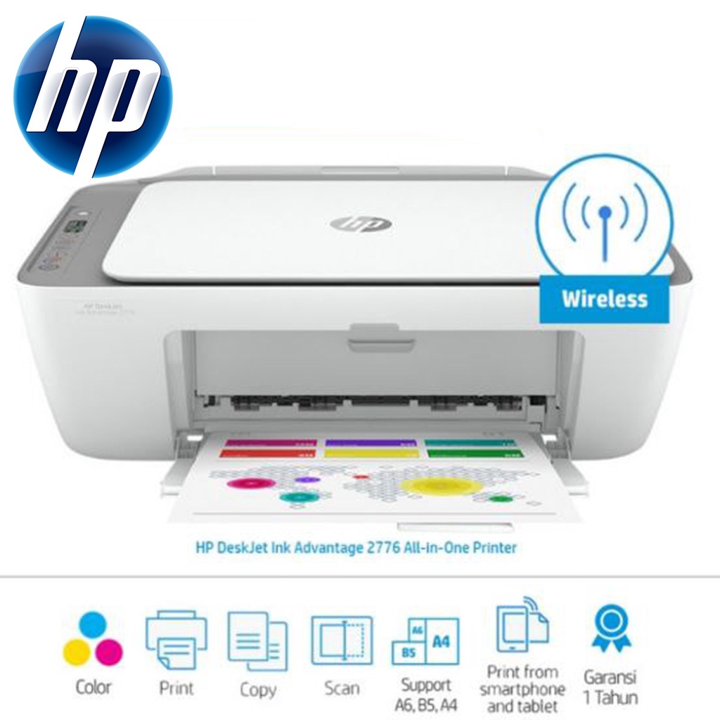 Jual Printer HP Deskjet 2775 Ink Advantage Print Scan Copy Wireless