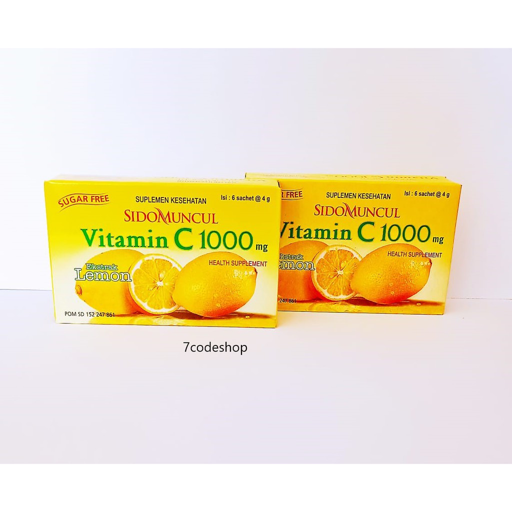 Jual Sidomuncul Vitamin C Mg Memelihara Daya Tahan Tubuh