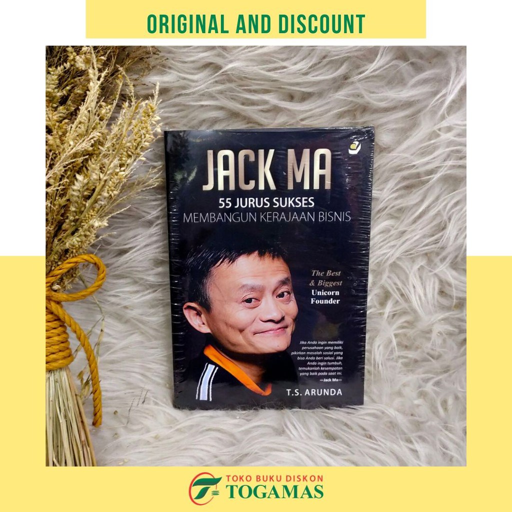 Jual JACK MA 55 JURUS SUKSES MEMBANGUN KERAJAAN BISNIS Shopee Indonesia