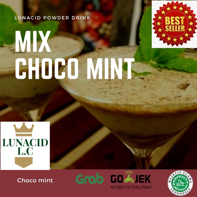 Jual Serbuk Minuman Rasa Choco Mint Powder Drink Choco Mint Bubuk