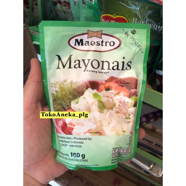 Jual Maestro Mayonaise Sachet 180gr Shopee Indonesia