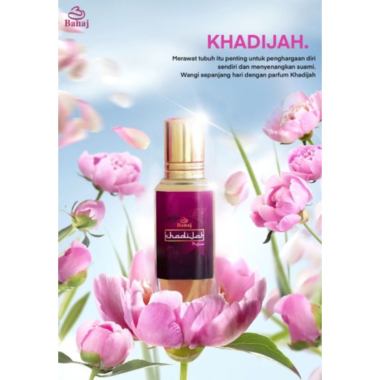 Jual Parfum Banaj Khadijah Aroma Sensasi Taman Bunga Yang Segar Dan