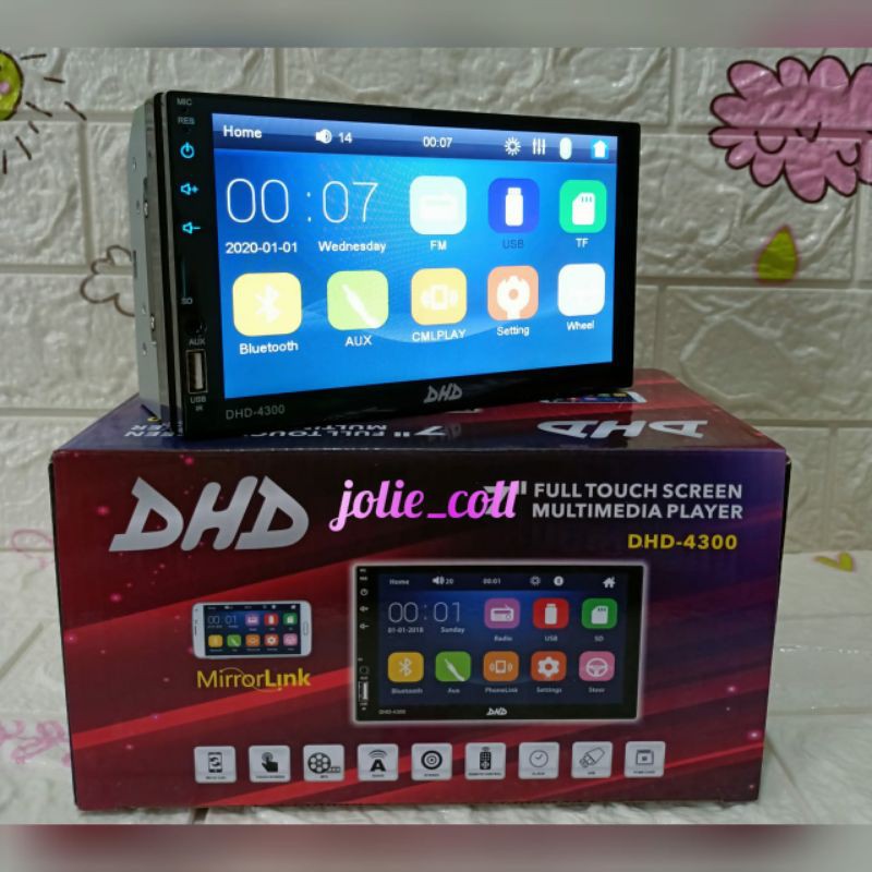 Jual Doubledin Mirror Link Dhd Inch Multimedia Kualiatas Sama