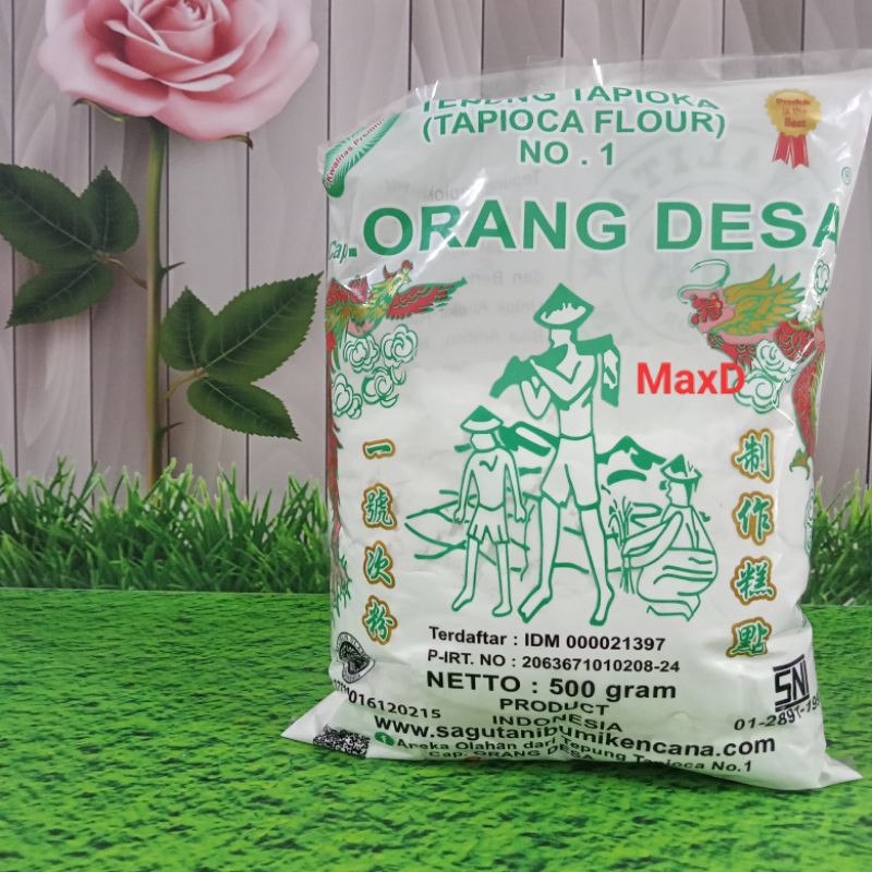 Jual Tepung Tapioka Cap ORANG DESA 500 Gr Shopee Indonesia