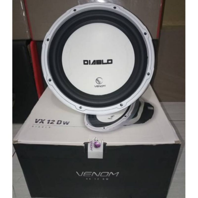 Jual Subwoofer Venom Diablo Vx D Inch Shopee Indonesia