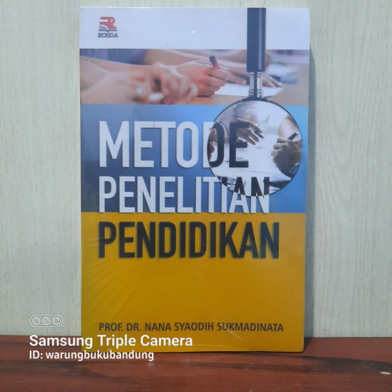 Jual Buku Metode Penelitian Pendidikan Prof Dr Nana Syaodih