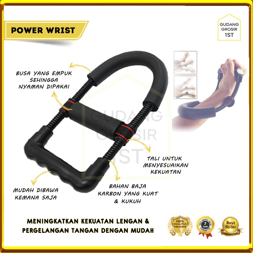 Jual Power Wrist Training Melatih Otot Pergelangan Tangan Alat Gym