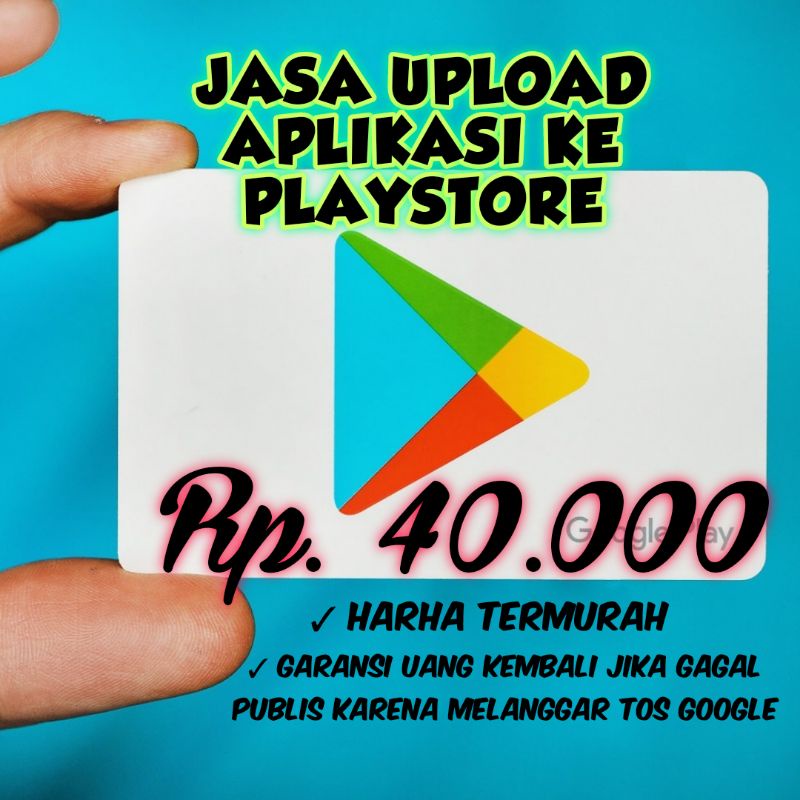 Jual Jasa Upload Aplikasi Play Store Shopee Indonesia