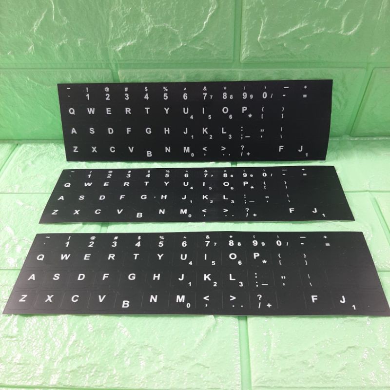 Jual Stiker Keyboard Layout Us Stiker Laptop Shopee Indonesia