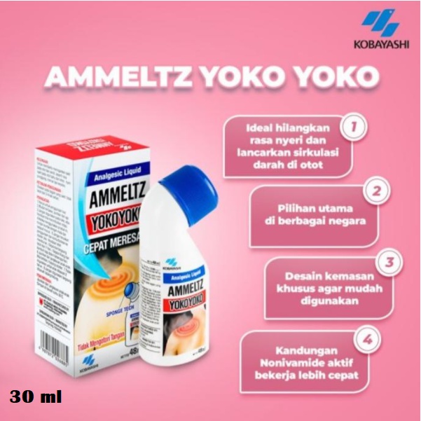 Jual Ammeltz Yoko Yoko Yokoyoko Isi Ml Analgesic Liquid Pereda