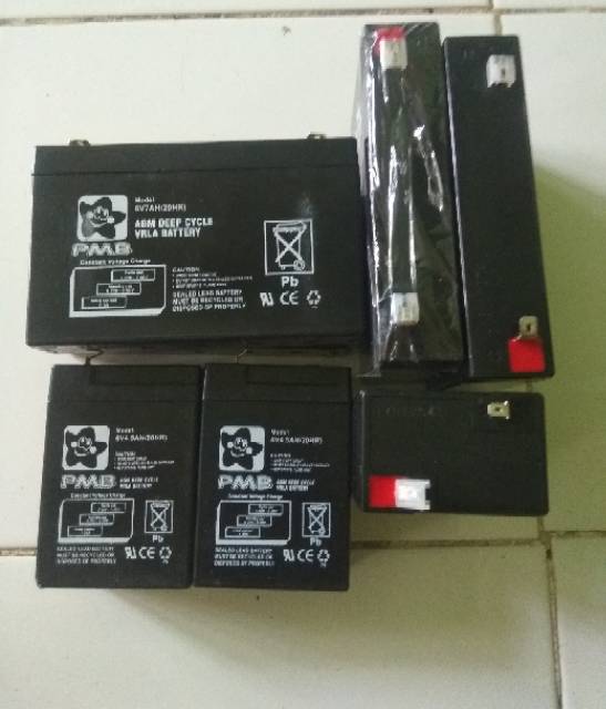 Jual Aki 6V 7Ah Mobil Mainan Aki BACA DEKRIPSI Shopee Indonesia