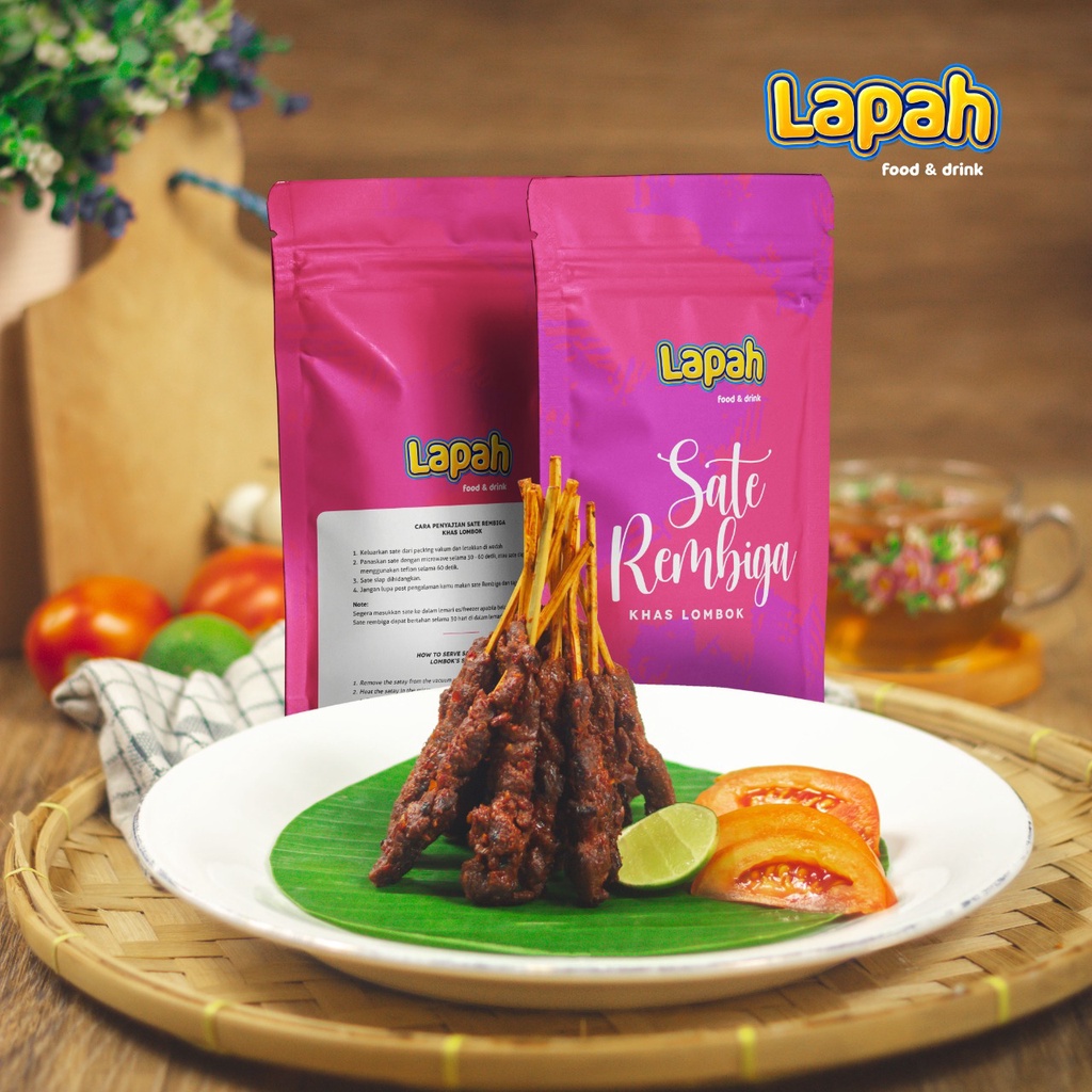 Jual Sate Rembiga Khas Lombok By Lapah Shopee Indonesia