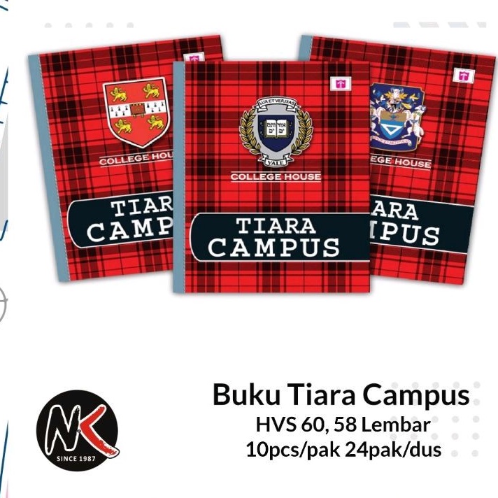 Jual Buku Tulis Campus Tiara Kwarto Lembar Shopee Indonesia