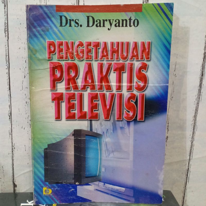 Jual Original Antik Buku Pengetahuan Praktis Televisi Karangan By Drs