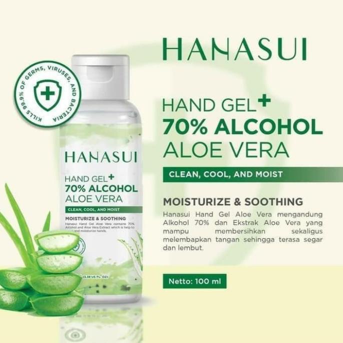 Jual Hanasui Hand Gel Ml Alkohol Hand Sanitizer Murah Kemasan