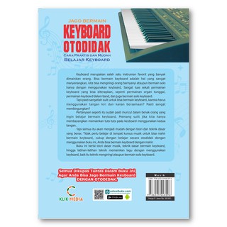 Jual BUKU KEYBOARD Jago Bermain Keyboard Otodidak Recommended