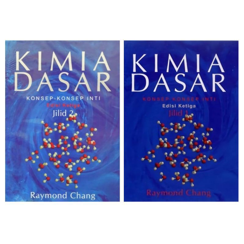 Jual Buku Kimia Dasar Raymond Chang Edisi 3 Jilid 1 Jilid 2 Shopee