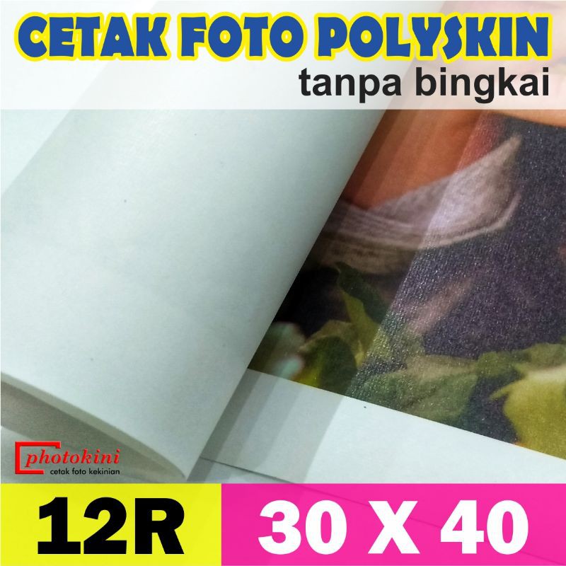 Jual Cetak Foto Photo Semi Kanvas Canvas Polyskin 12R Tanpa Bingkai